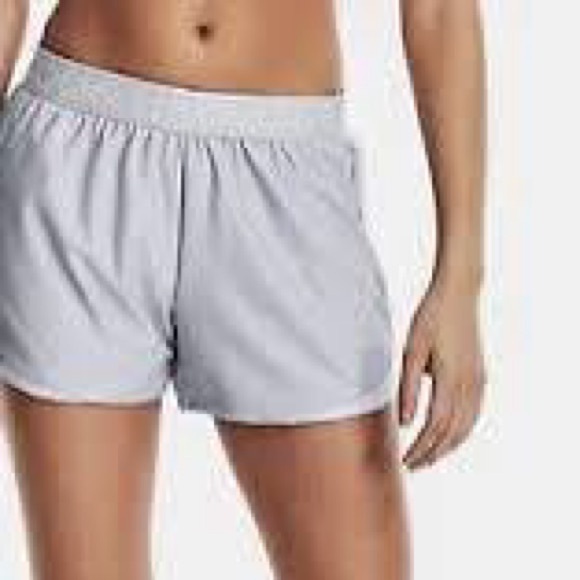 UA PLAY Shorts 2.0 Gray and White - Picture 4 of 4